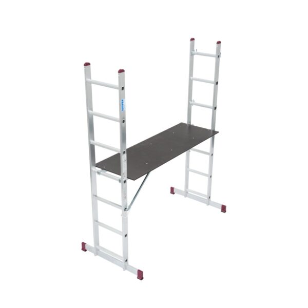 krause corda leitergeruest fuer treppen geeignet 2x7 sprossen