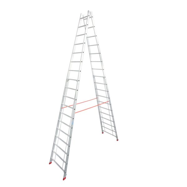 krause stabilo sprossen doppelleiter 2x18 sprossen