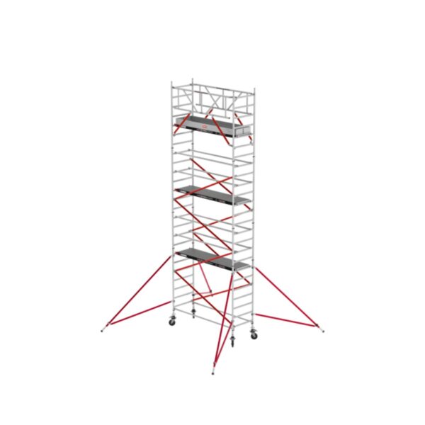 altrex rs tower 51 plus aluminium fahrgeruest 0 90 x 2 45 m fiber deck plattformen arbeitshoehe bis 8 2m