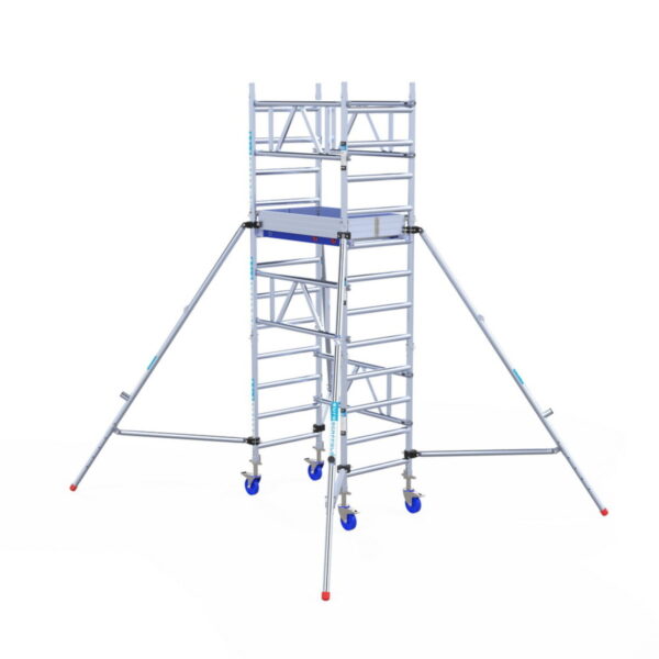 asc group fahrgeruest one tower 0 75 x 1 20 m arbeitshoehe bis 4 2m mit carbon plattform