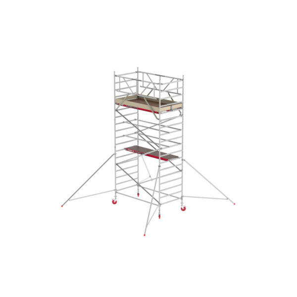 altrex aluminium fahrgeruest rs tower 42 1 35 x 2 45 m arbeitshoehe bis 6 2m