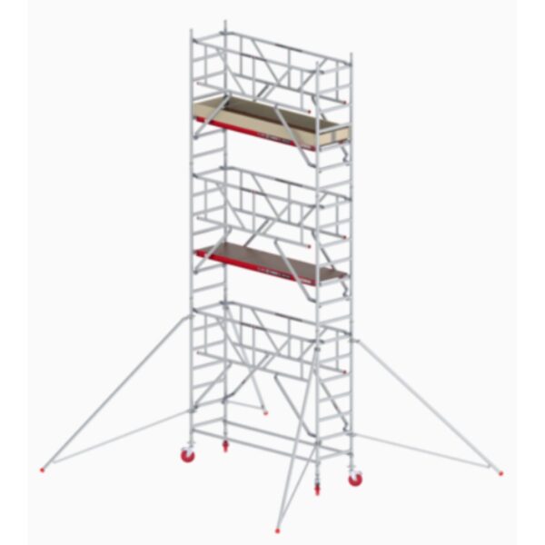 altrex rs tower 41 holzplattform 0 75m x 1 85m safe quick arbeitshoehe 7 2m