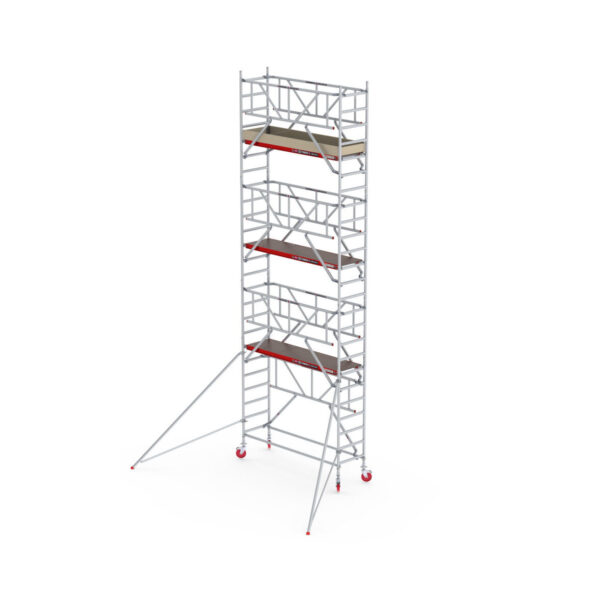 altrex rs tower 41 holzplattform 0 75m x 1 85m safe quick arbeitshoehe 8 2m