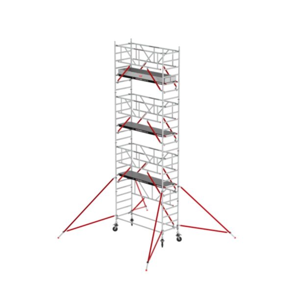 altrex rs tower 51 s mit safe quick 2 gelaender aluminium fahrgeruest 0 90 x 2 45 m holz plattformen arbeitshoehe bis 8 2m