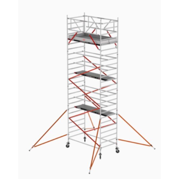 altrex rs tower 52 fahrgeruest breit 1 35x1 85 m fiber deck plattform arbeitshoehe bis 8 2m