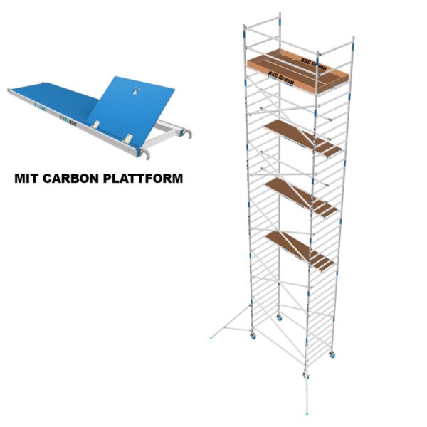 asc group ags rollgeruest 135x305x12 3ph carbon einseitig