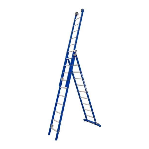 asc group xd leiter mit stabilisatorstange 3x10 sprossen