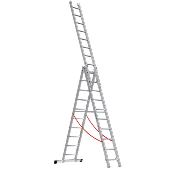 euroline alu mehrzweckleiter 3 teilig nr 207 vielzweckleiter 3x10 1