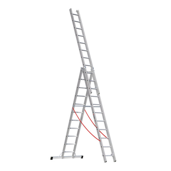 euroline alu mehrzweckleiter 3 teilig nr 207 vielzweckleiter 3x11 1