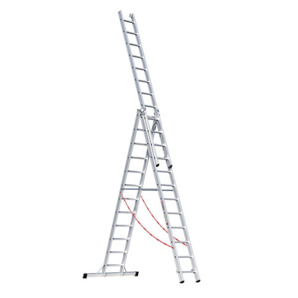 euroline alu mehrzweckleiter 3 teilig nr 307 vielzweckleiter 3x12 1