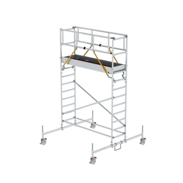 guenzburger steigtechnik rollgeruest sg 0 75 x 2 45 m mit fahrbalken plattformhoehe 3 26 m