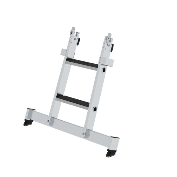 guenzburger steigtechnik stufen glasreinigerleiter unterteil nivello traverse clip step r 13 2 stufen