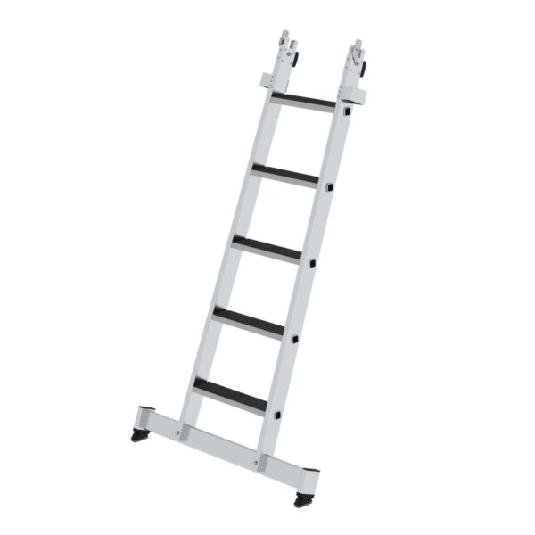 guenzburger steigtechnik stufen glasreinigerleiter unterteil nivello traverse clip step r 13 5 stufen