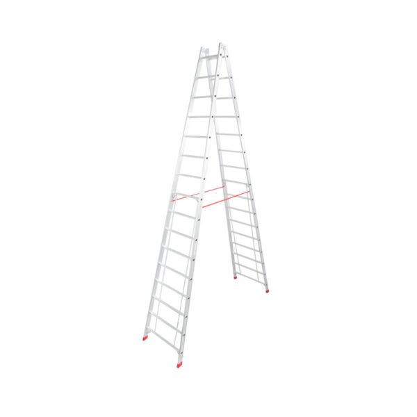 krause stabilo sprossen doppelleiter 2x16 sprossen