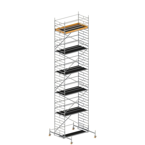 layher uni breit p2 fahrgeruest fahrbalken mit buegel verstellbar geruesthoehe 11 61 m