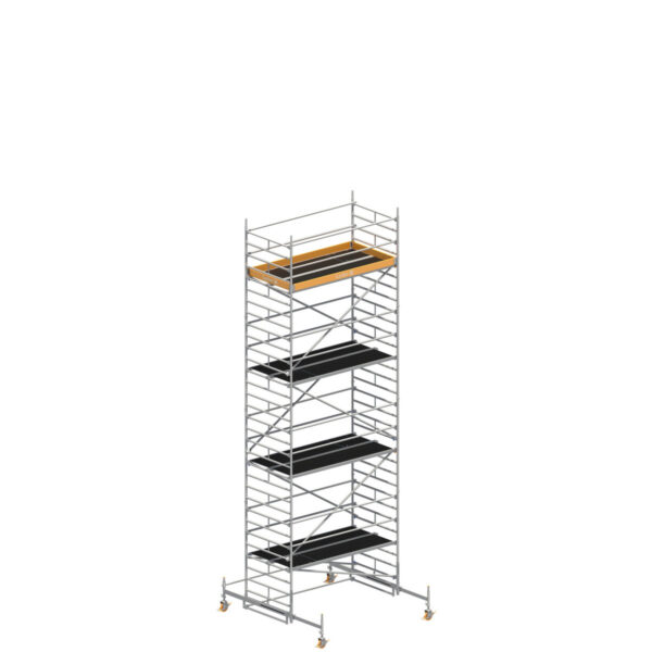 layher uni breit p2 fahrgeruest fahrbalken mit buegel verstellbar geruesthoehe 8 61 m