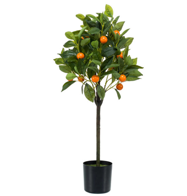 Künstliche Citrus Sinensis | Orangenbaum | +/- 75cm | ø 12cm Topf